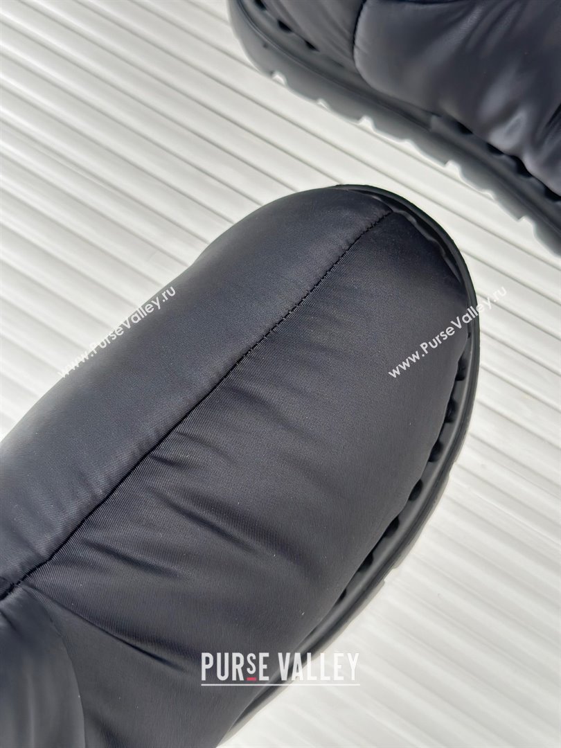 Prada Nylon fabric booties 1T259N black 2023 (kaola-231114-03)