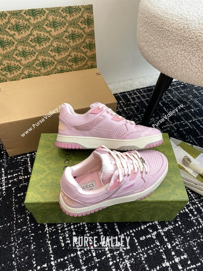 GUCCI jones low-top sneakers pink 2024 (kaola-240425-07)