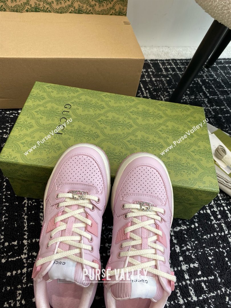 GUCCI jones low-top sneakers pink 2024 (kaola-240425-07)