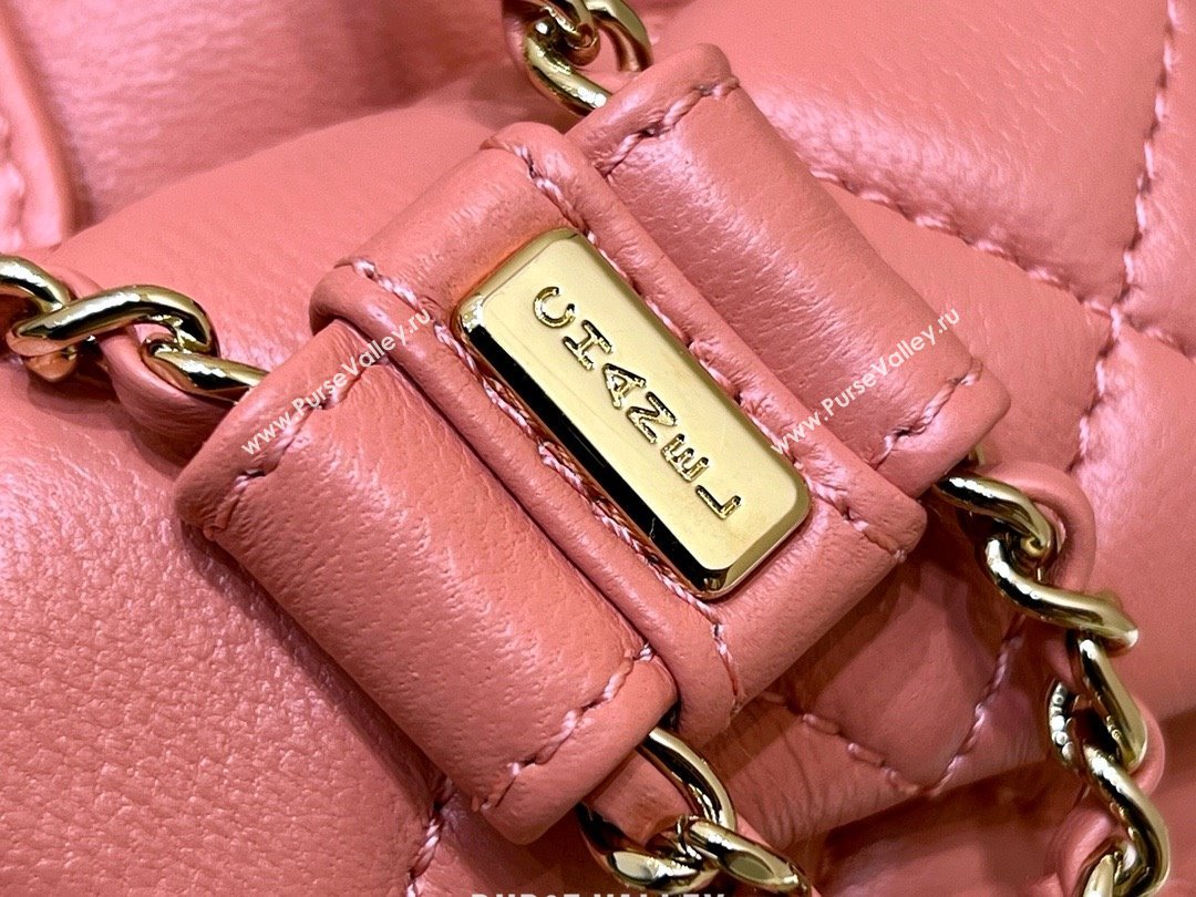 chanel mini sheepskin duma backpack AS2908 PINK 2024(ORIGINAL QUALITY) (SHUNYANG-240222-21)