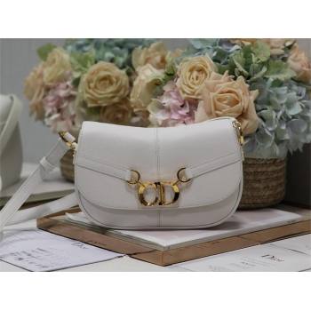 Dior Small CD Besace Bag in white Calfskin 2024 (xxg-240401-14)