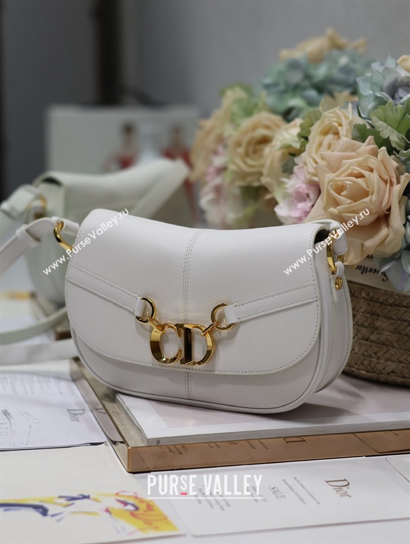 Dior Small CD Besace Bag in white Calfskin 2024 (xxg-240401-14)