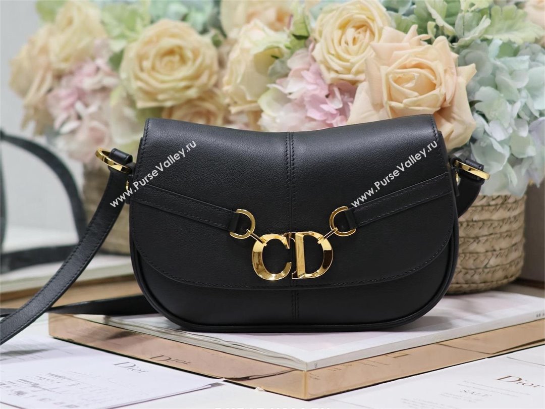Dior Small CD Besace Bag in Black Calfskin 2024 (xxg-240401-13)