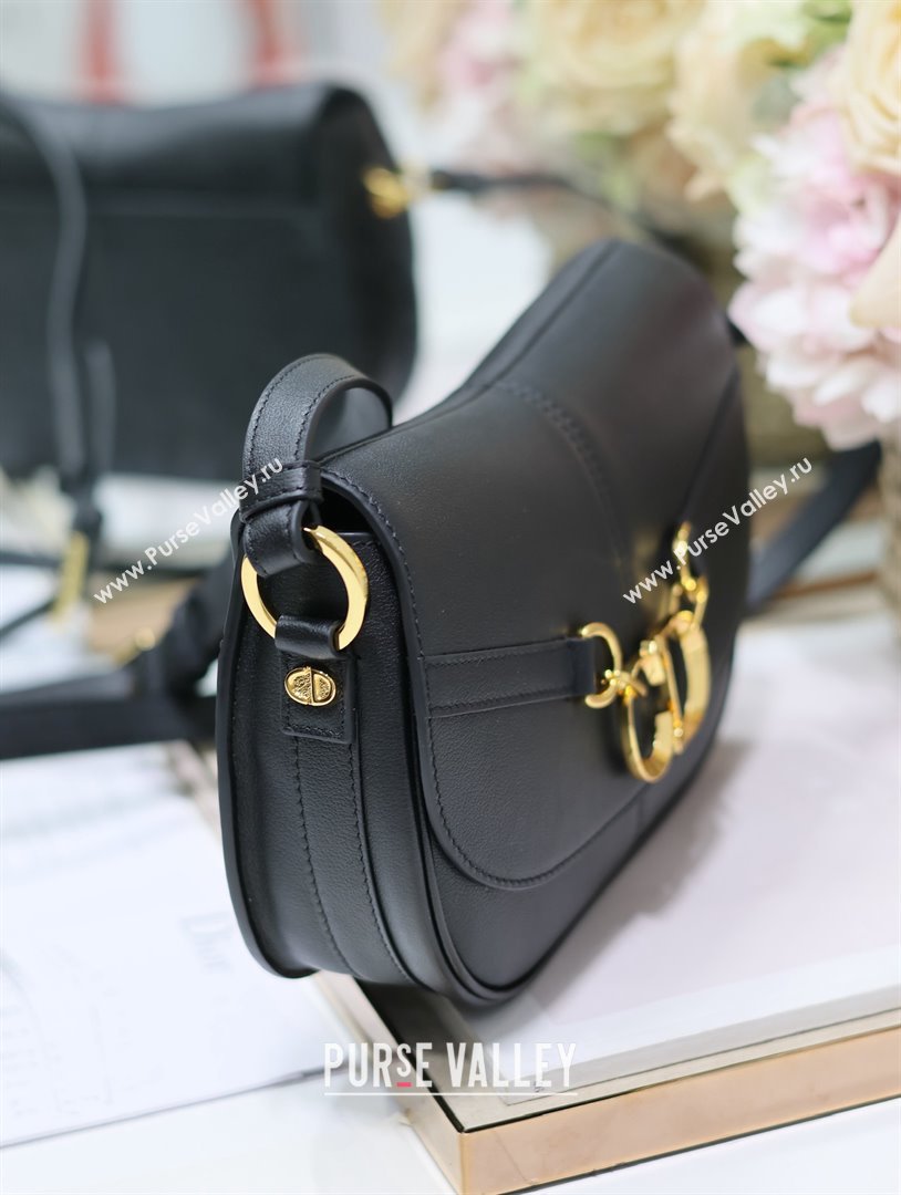 Dior Small CD Besace Bag in Black Calfskin 2024 (xxg-240401-13)