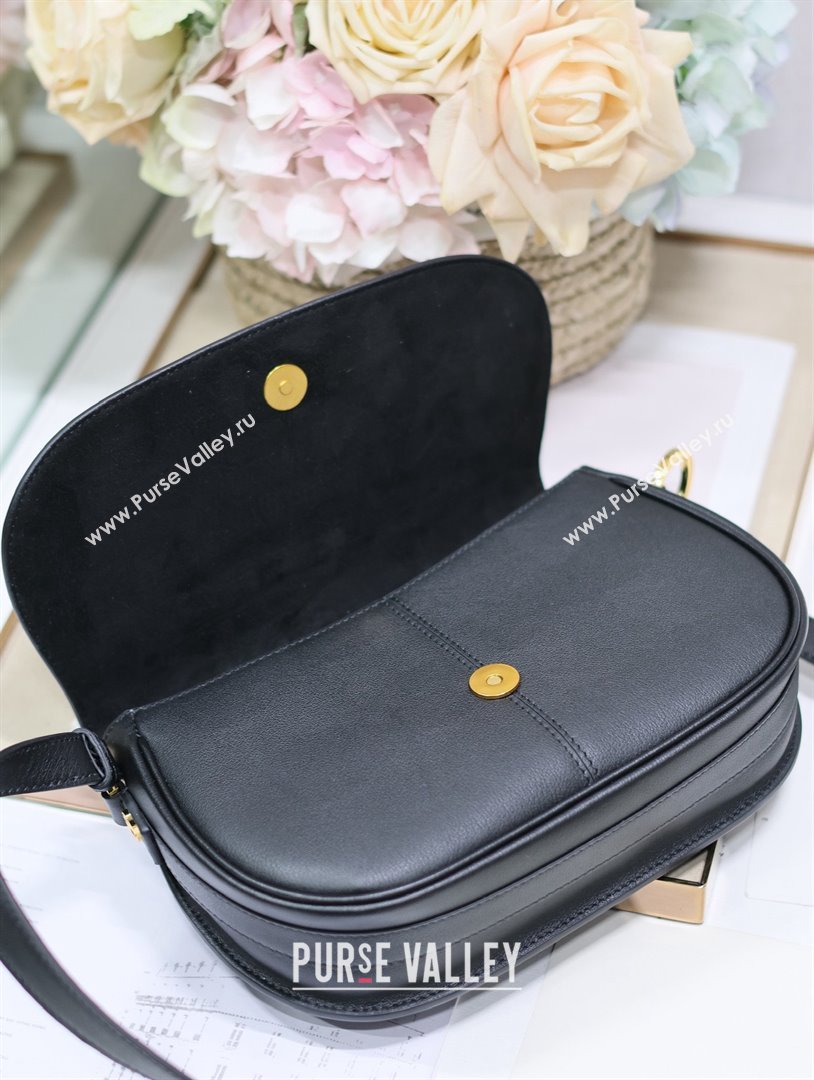 Dior Small CD Besace Bag in Black Calfskin 2024 (xxg-240401-13)