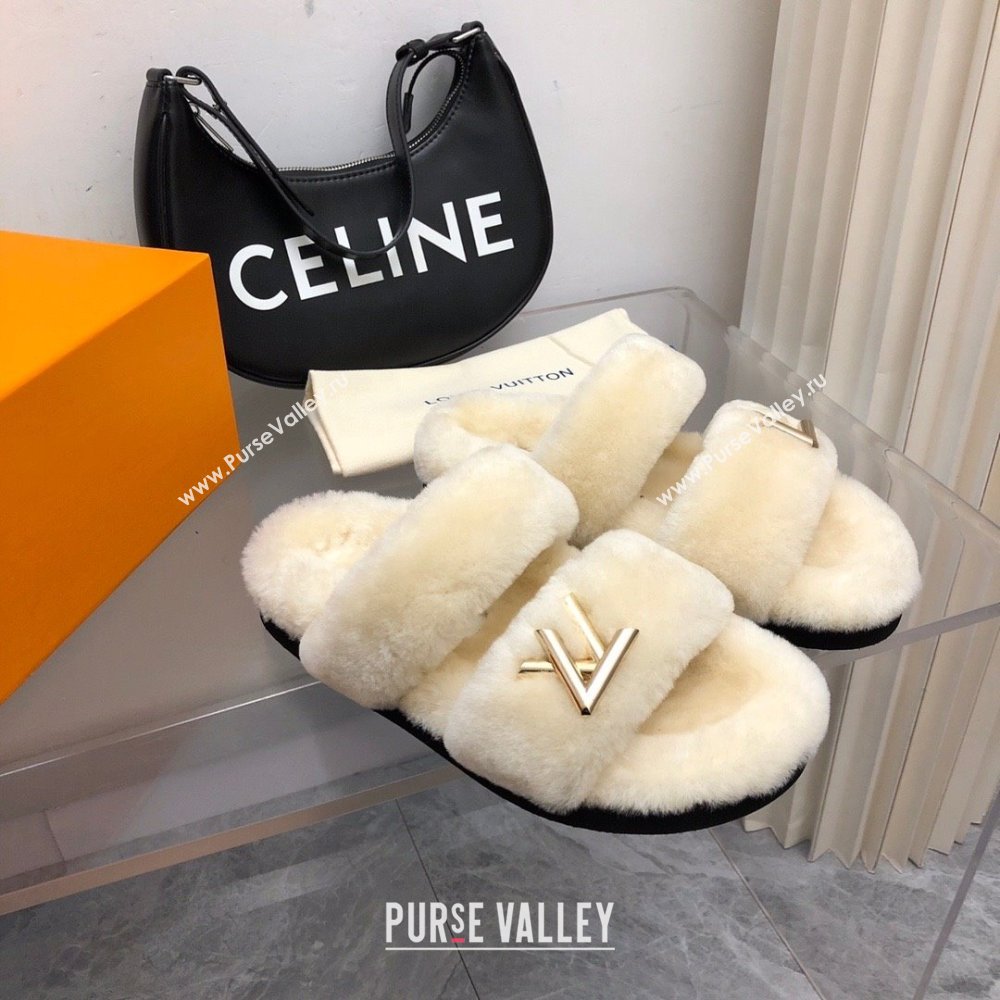 Louis Vuitton LV Sunset Comfort Flat Mule creamy 2023 (modeng-231013-03)