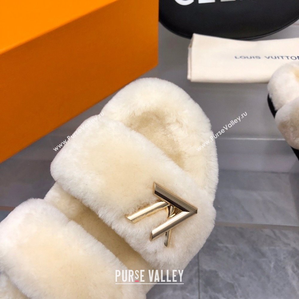 Louis Vuitton LV Sunset Comfort Flat Mule creamy 2023 (modeng-231013-03)
