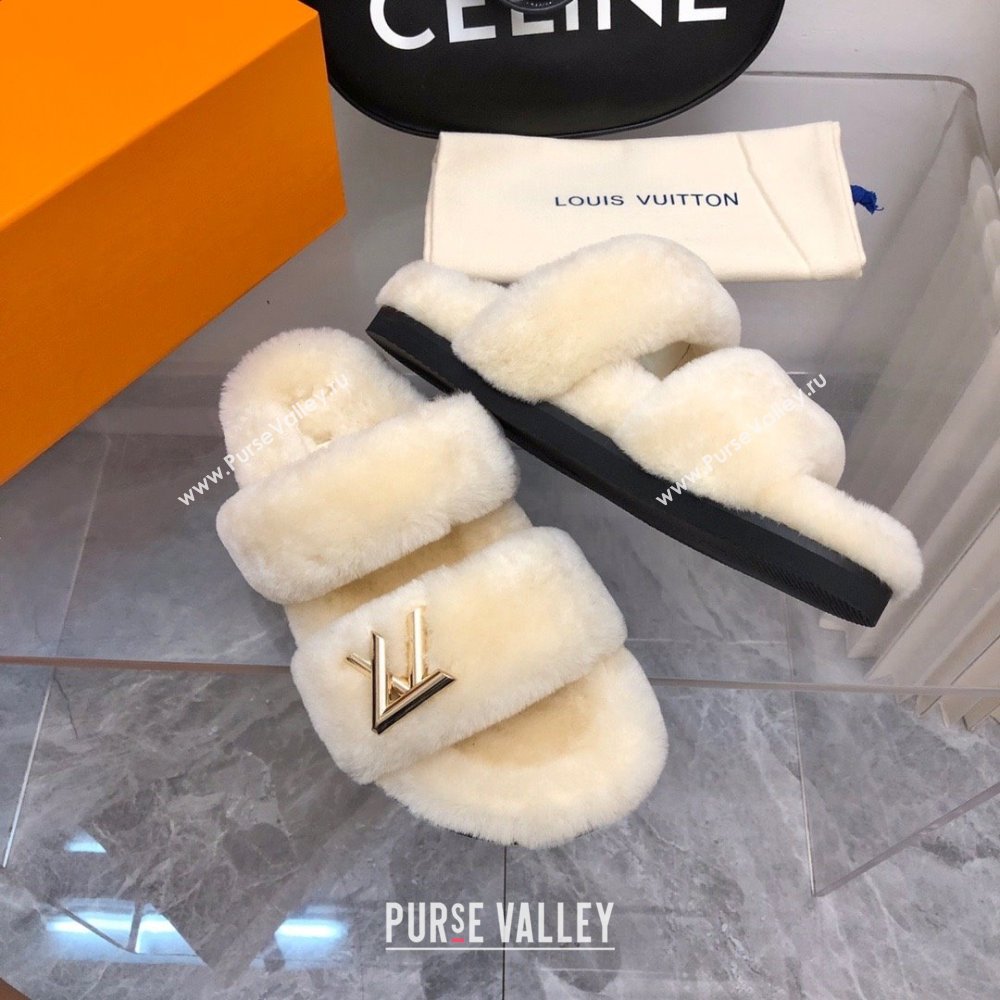 Louis Vuitton LV Sunset Comfort Flat Mule creamy 2023 (modeng-231013-03)