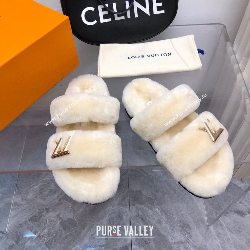 Louis Vuitton LV Sunset Comfort Flat Mule creamy 2023 (modeng-231013-03)