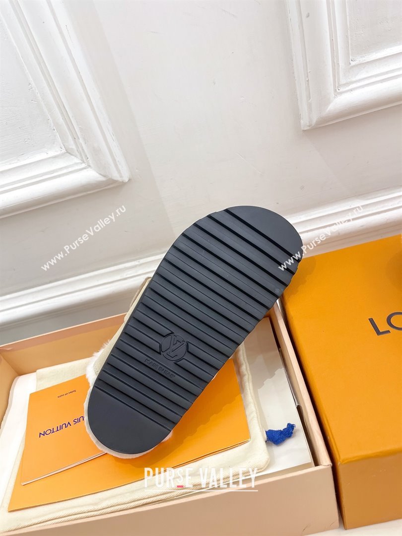Louis Vuitton LV Cosy Flat Comfort Clog Natural 2023 (modeng-231013-05)