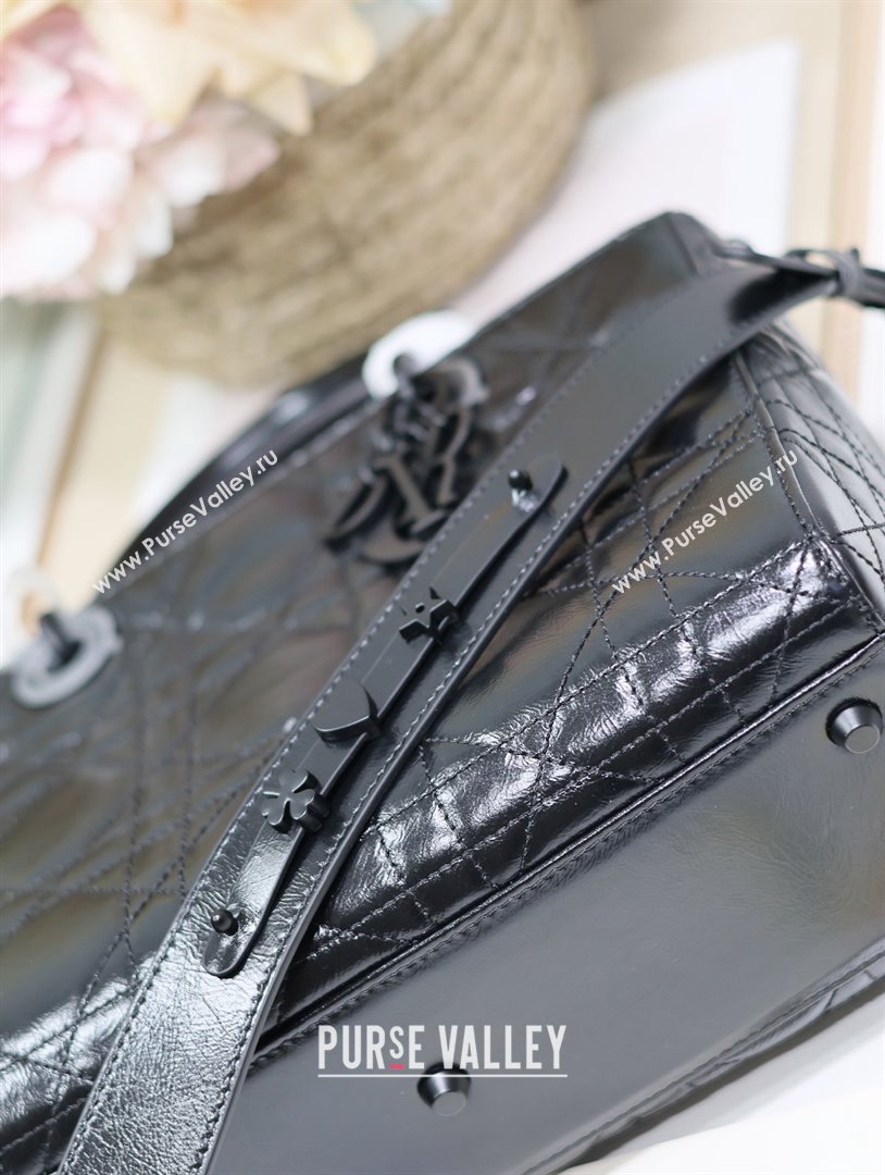 Dior Medium Lady D-Sire My ABCDior Bag in Black Calfskin 2024 (xxg-240401-18)