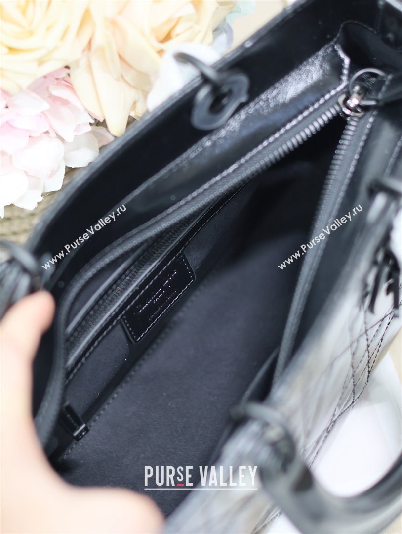 Dior Medium Lady D-Sire My ABCDior Bag in Black Calfskin 2024 (xxg-240401-18)