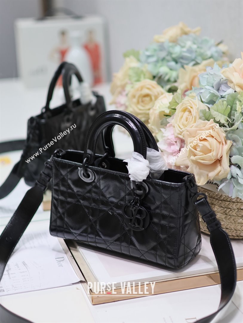 Dior small Lady D-Sire My ABCDior Bag in Black Calfskin 2024 (xxg-240401-20)