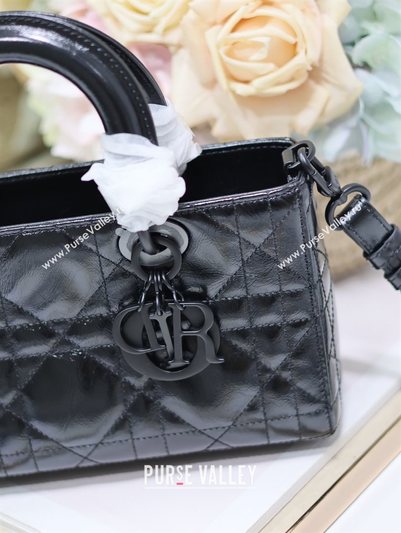 Dior small Lady D-Sire My ABCDior Bag in Black Calfskin 2024 (xxg-240401-20)