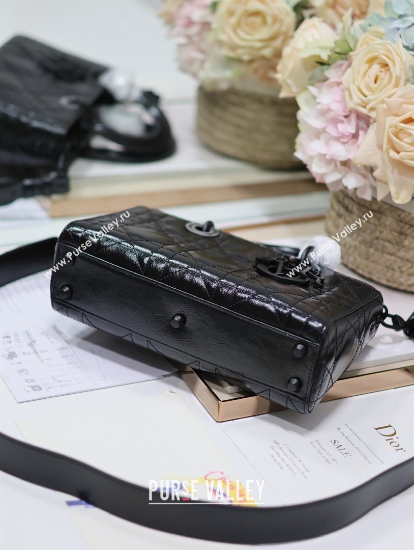 Dior small Lady D-Sire My ABCDior Bag in Black Calfskin 2024 (xxg-240401-20)