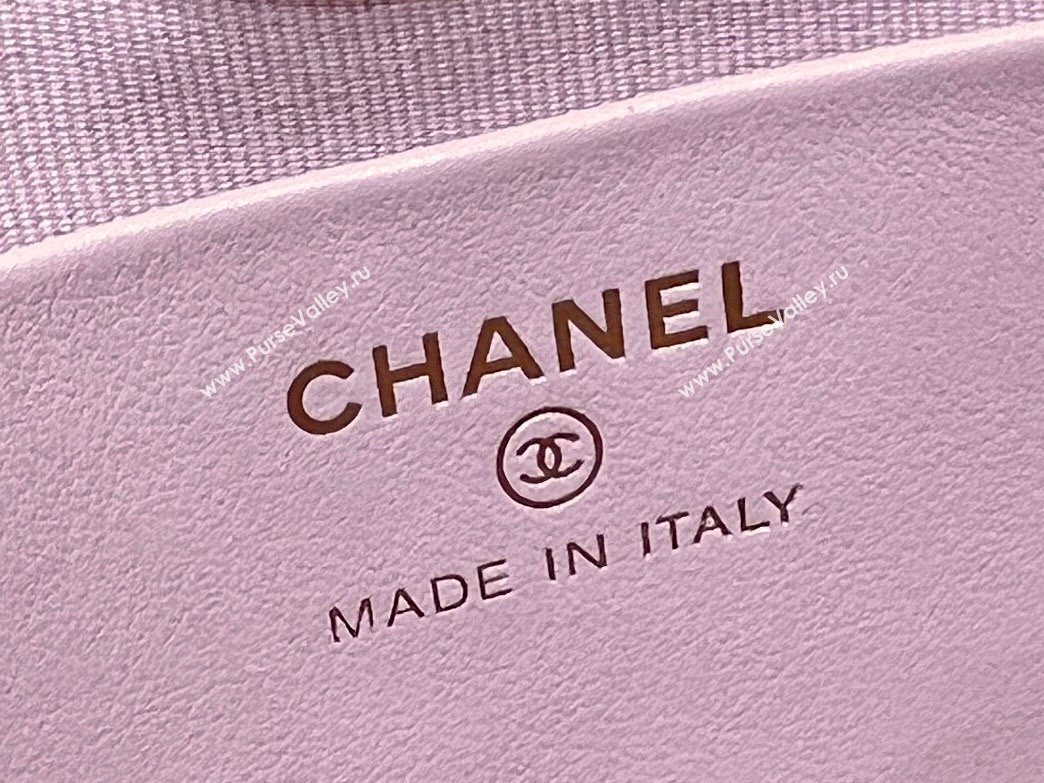 Chanel 31 NANO Shopping Bag in WAX LAMBSKIN AP3656 PINK 2024(ORIGINAL QUALITY) (SHUNYANG-240402-01)