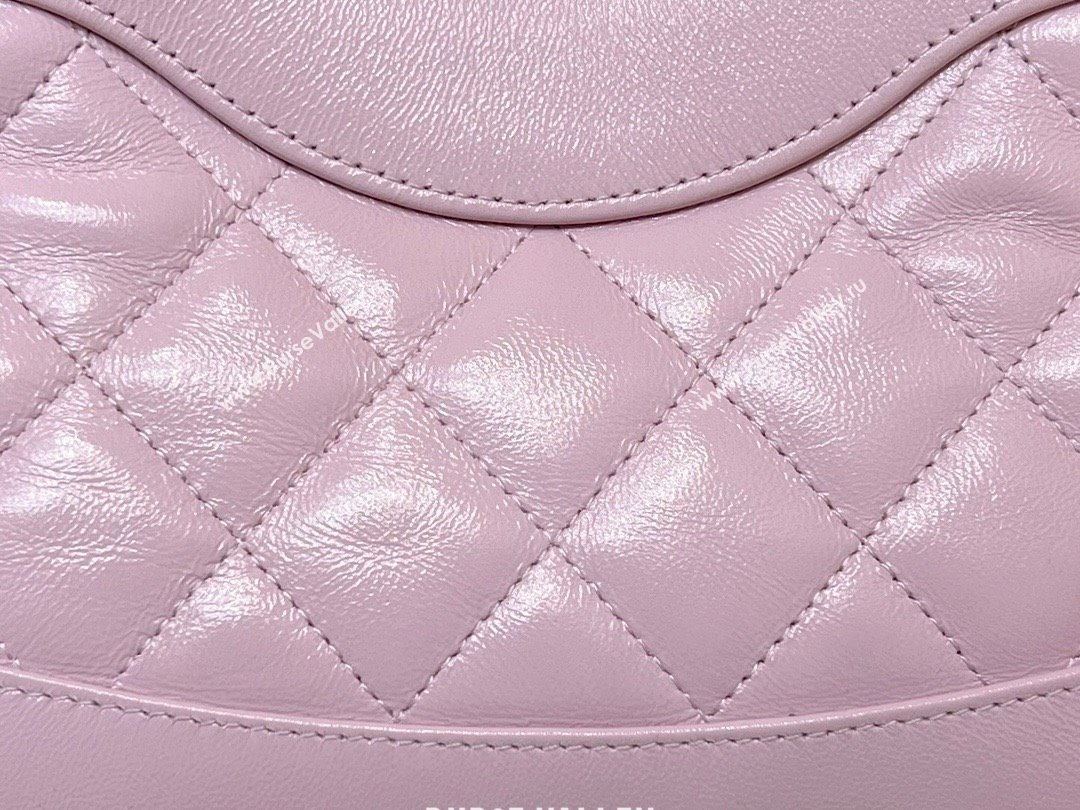 Chanel 31 NANO Shopping Bag in WAX LAMBSKIN AP3656 PINK 2024(ORIGINAL QUALITY) (SHUNYANG-240402-01)