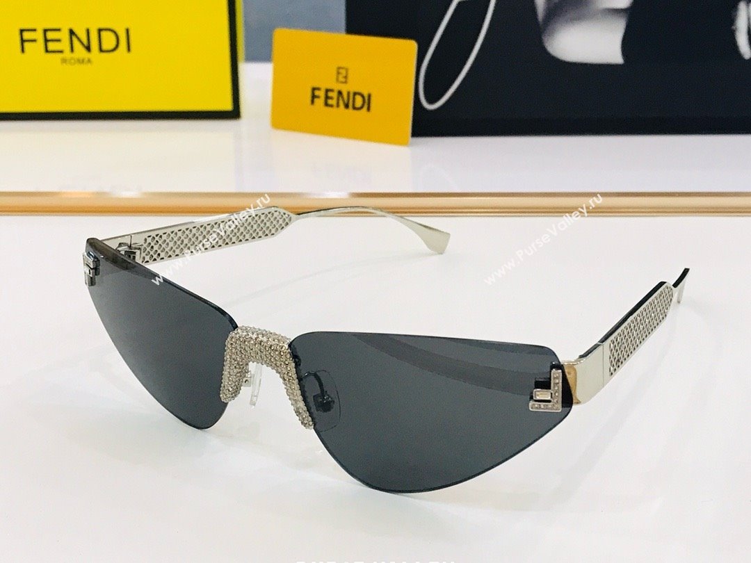 Fendi First Crystal sunglasses 01 2024 (shishang-240228-01)