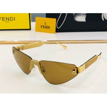 Fendi First Crystal sunglasses 02 2024 (shishang-240228-02)