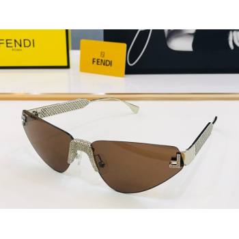 Fendi First Crystal sunglasses 03 2024 (shishang-240228-03)