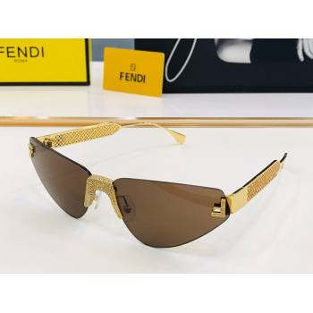 Fendi First Crystal sunglasses 06 2024 (shishang-240228-06)