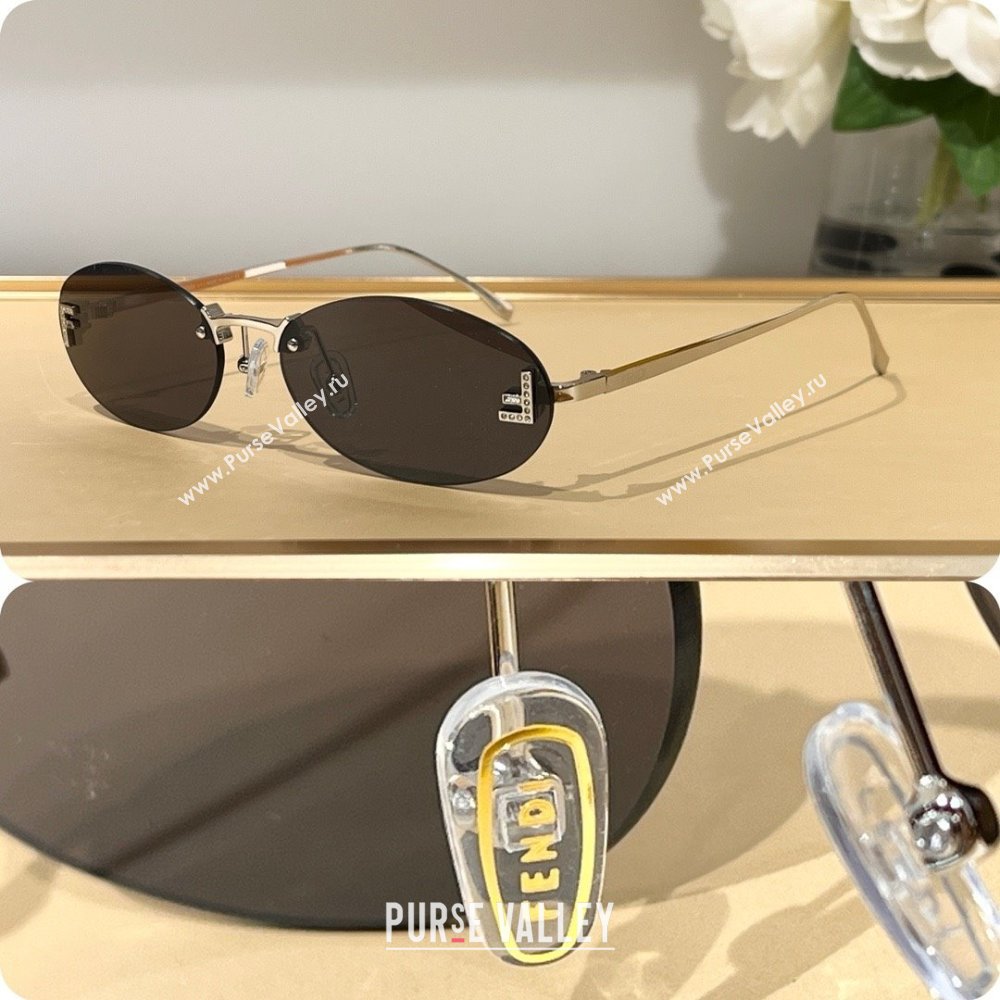 Fendi First Crystal Fashion Show sunglasses 06 2024 (shishang-240228-12)