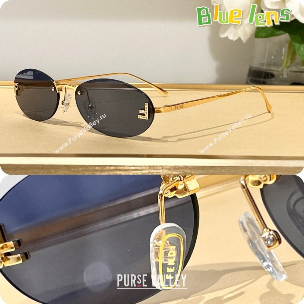 Fendi First Crystal Fashion Show sunglasses 08 2024 (shishang-240228-14)