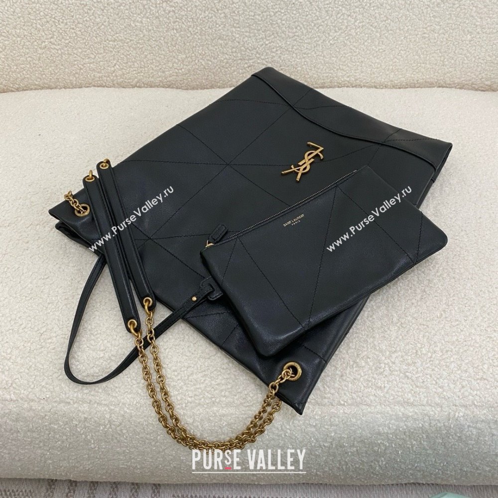 Saint Laurent jamie 4.3 pochon in lambskin black (original quality) (bige-240426-01)