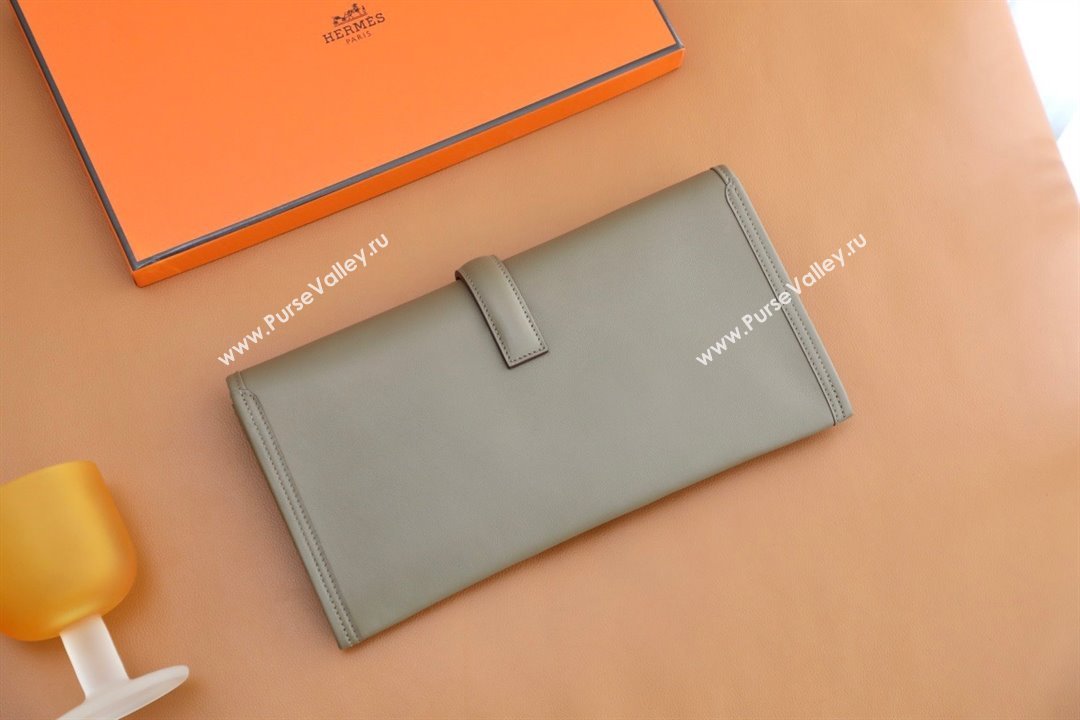 Hermes Jige Elan 29 Swift Clutch Bag etoupe handmade(original quality) (ayan-231120-05)