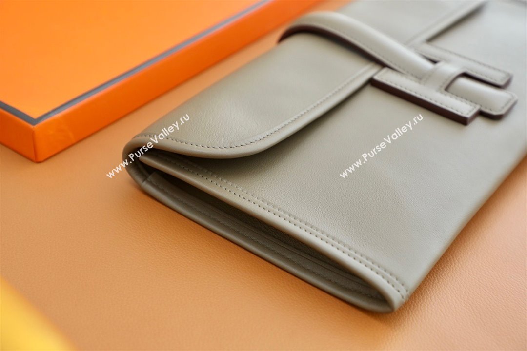 Hermes Jige Elan 29 Swift Clutch Bag etoupe handmade(original quality) (ayan-231120-05)