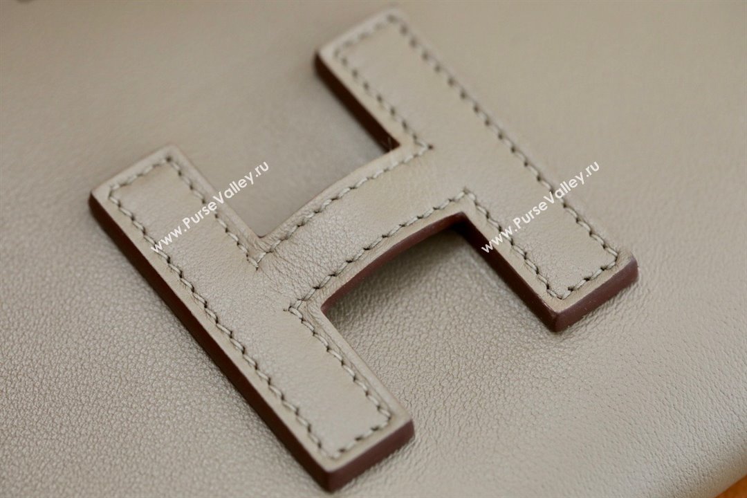 Hermes Jige Elan 29 Swift Clutch Bag etoupe handmade(original quality) (ayan-231120-05)