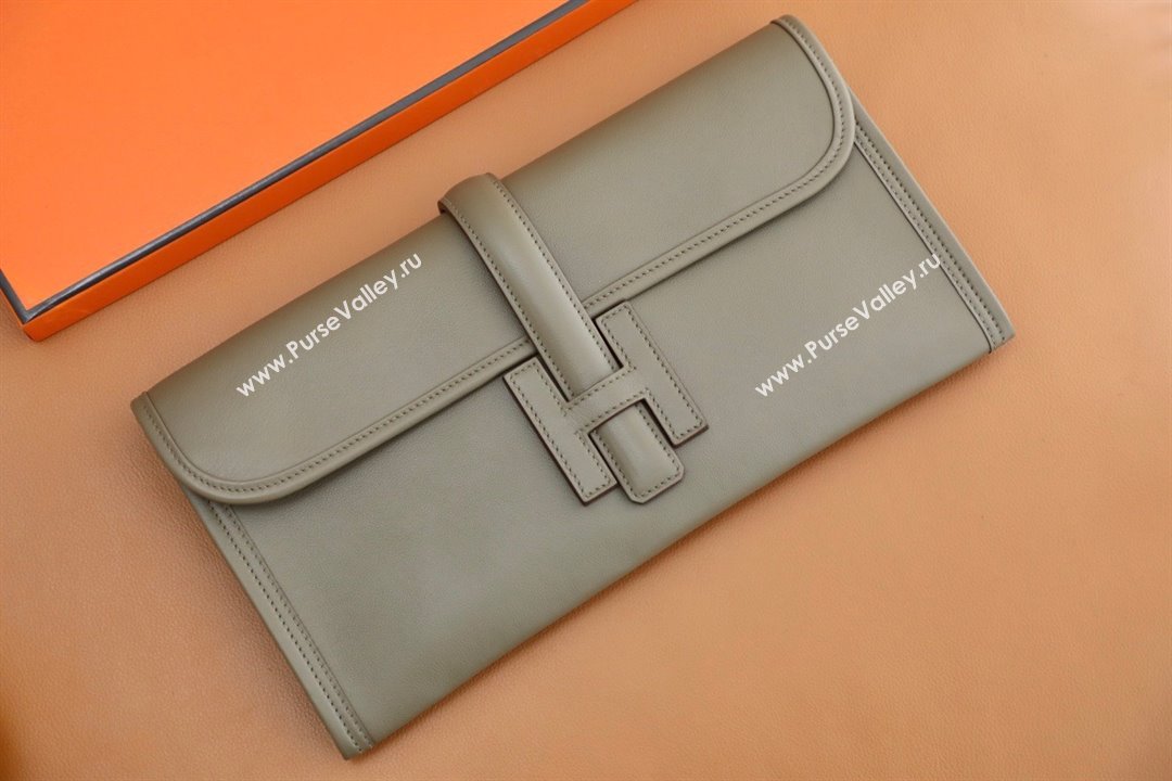 Hermes Jige Elan 29 Swift Clutch Bag etoupe handmade(original quality) (ayan-231120-05)