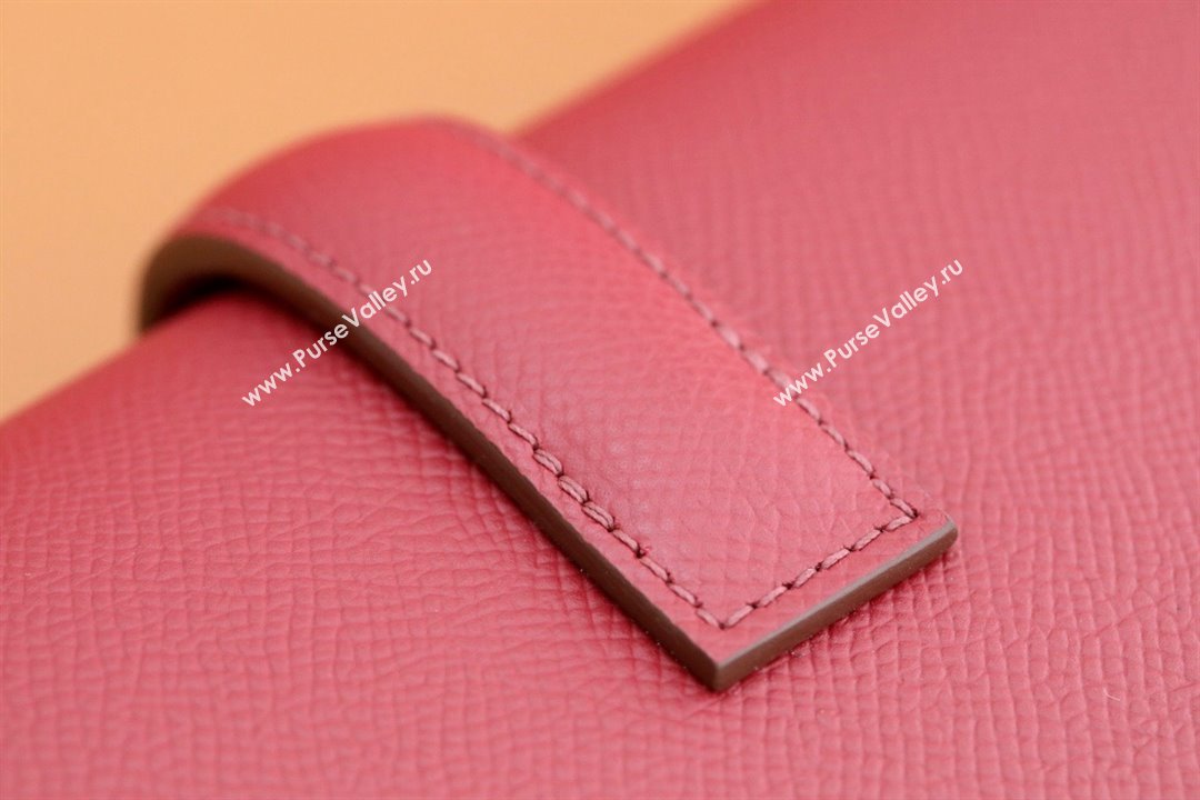 Hermes Jige Elan 29 epsom leather Clutch Bag rouge grenade handmade(original quality) (ayan-231120-06)
