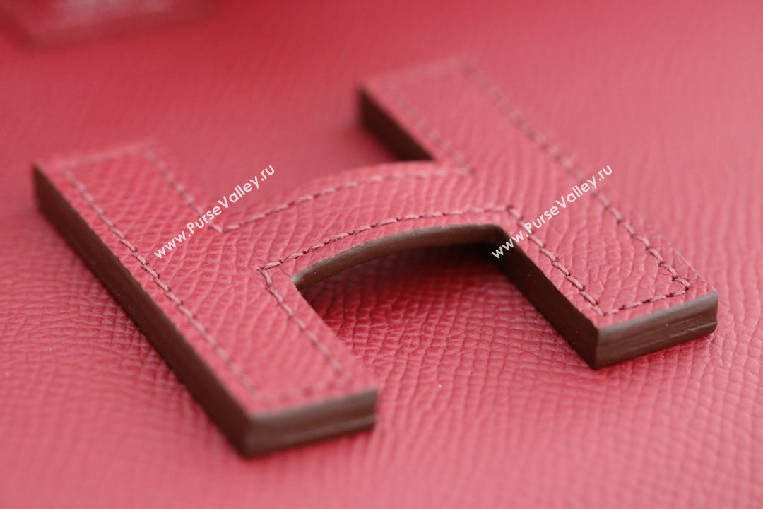 Hermes Jige Elan 29 epsom leather Clutch Bag rouge grenade handmade(original quality) (ayan-231120-06)