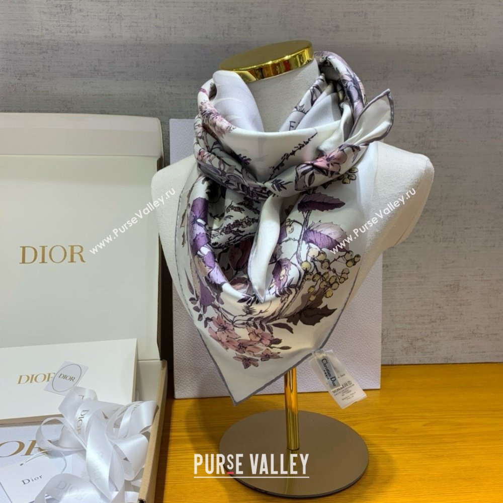 Dior 4 Saisons Été Soleil 90 Square Scarf 01 2024 (WEINISI-240427-01)