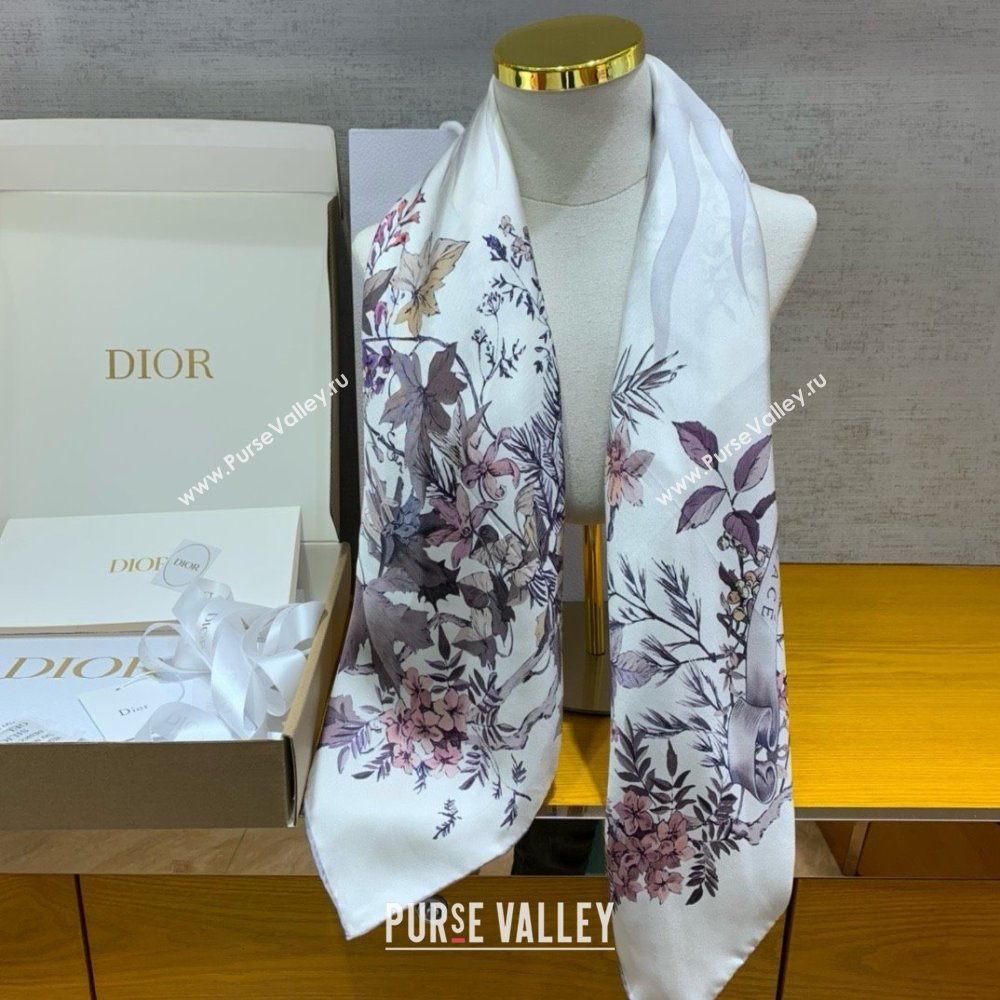 Dior 4 Saisons Été Soleil 90 Square Scarf 01 2024 (WEINISI-240427-01)