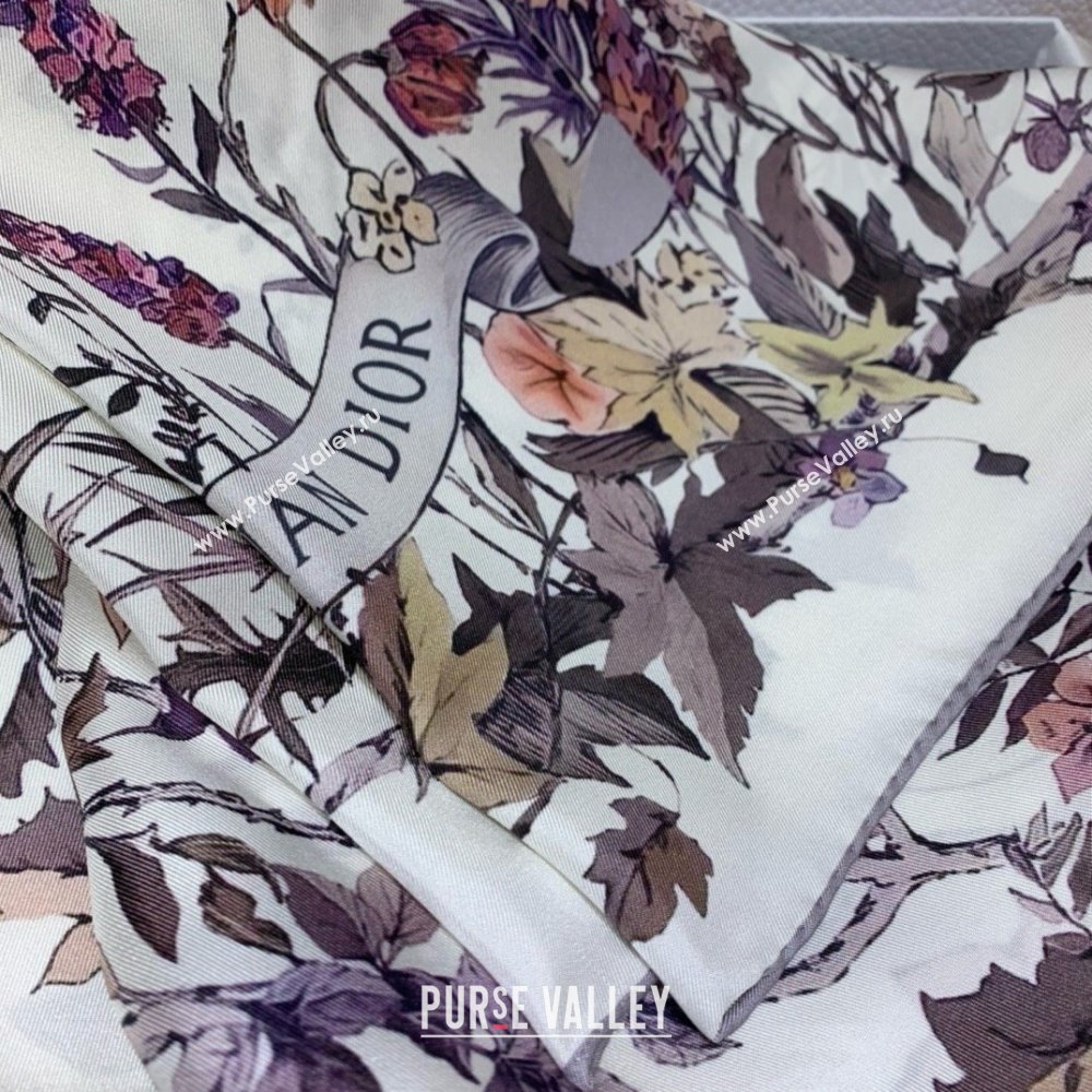 Dior 4 Saisons Été Soleil 90 Square Scarf 01 2024 (WEINISI-240427-01)