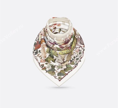 Dior 4 Saisons Été Soleil 90 Square Scarf 02 2024 (WEINISI-240427-02)