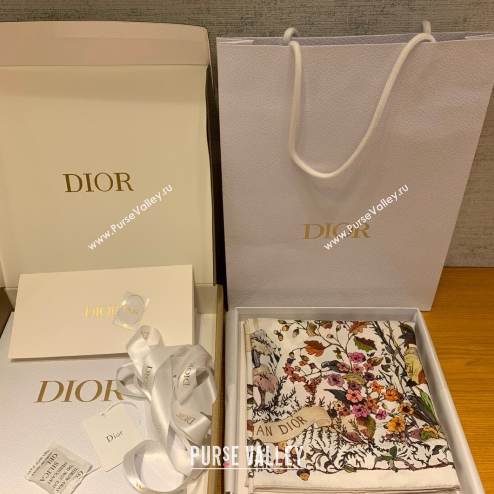 Dior 4 Saisons Été Soleil 90 Square Scarf 02 2024 (WEINISI-240427-02)