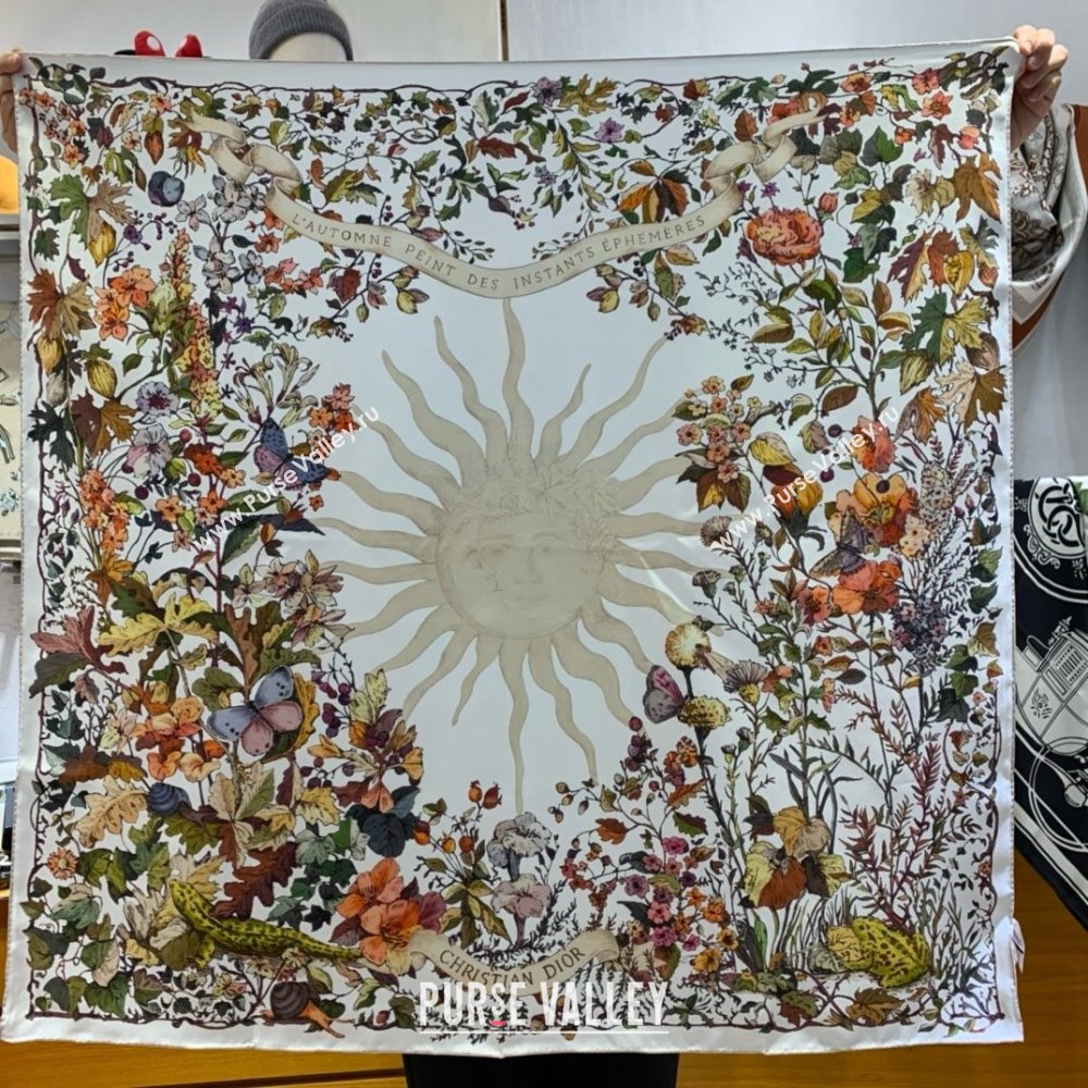 Dior 4 Saisons Été Soleil 90 Square Scarf 02 2024 (WEINISI-240427-02)