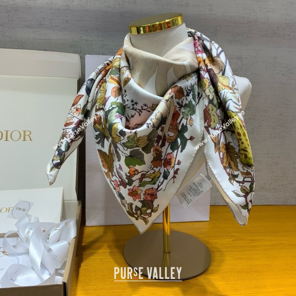 Dior 4 Saisons Été Soleil 90 Square Scarf 02 2024 (WEINISI-240427-02)