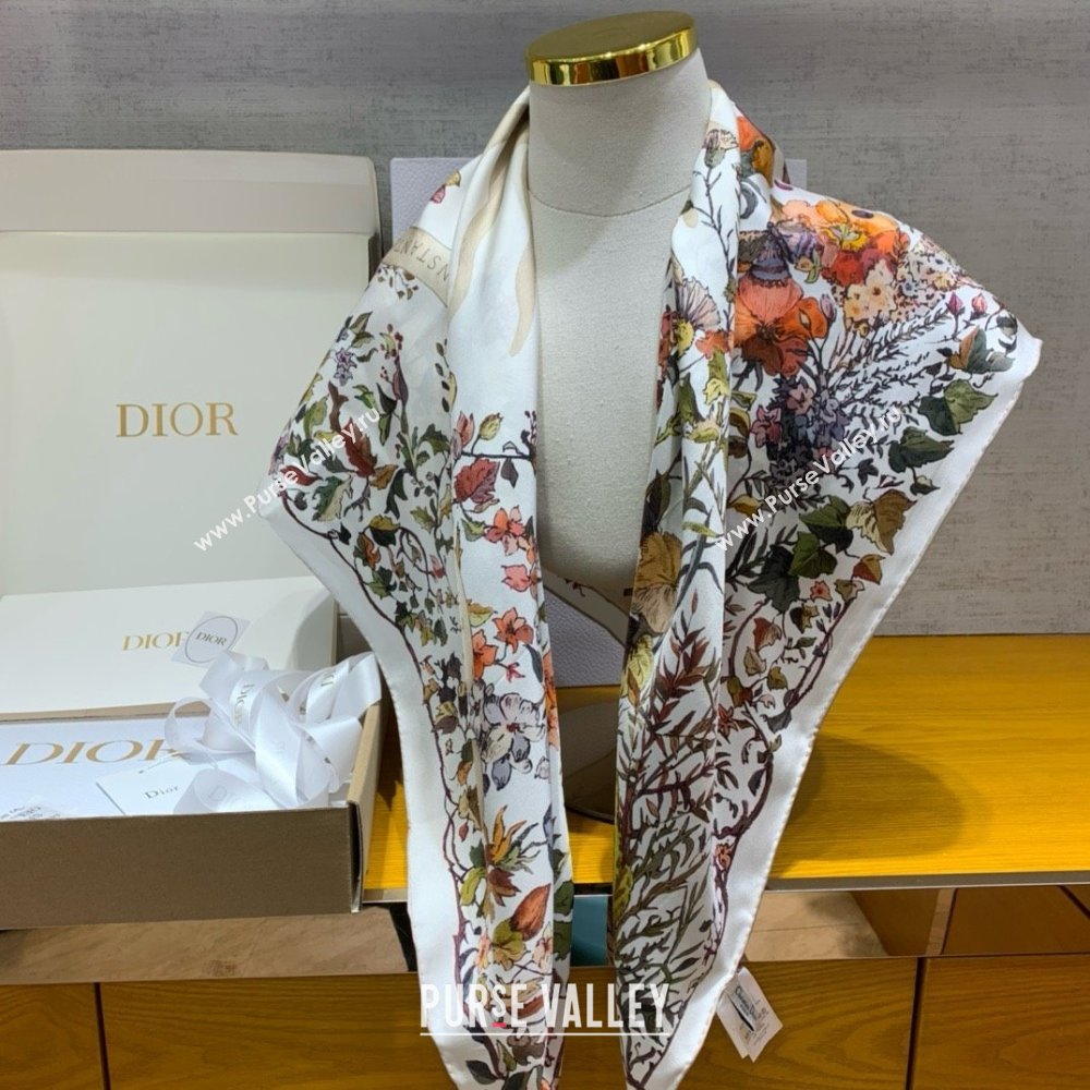 Dior 4 Saisons Été Soleil 90 Square Scarf 02 2024 (WEINISI-240427-02)