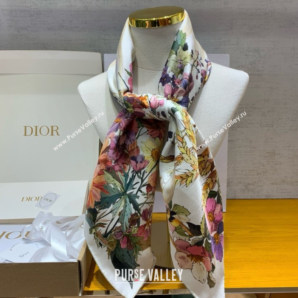 Dior 4 Saisons Été Soleil 90 Square Scarf 03 2024 (WEINISI-240427-03)