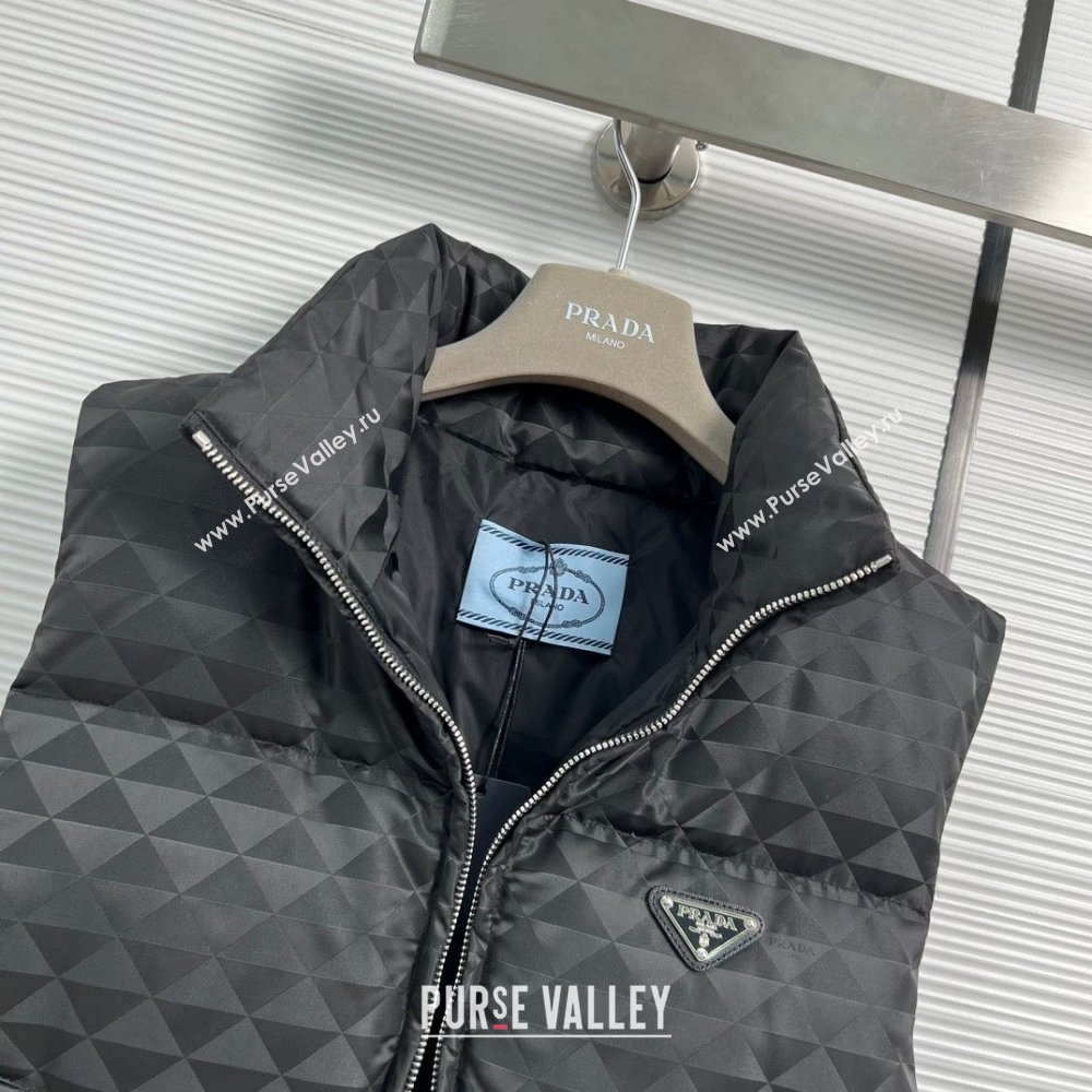 prada down vest black 2023 (QIQI-230925-35)