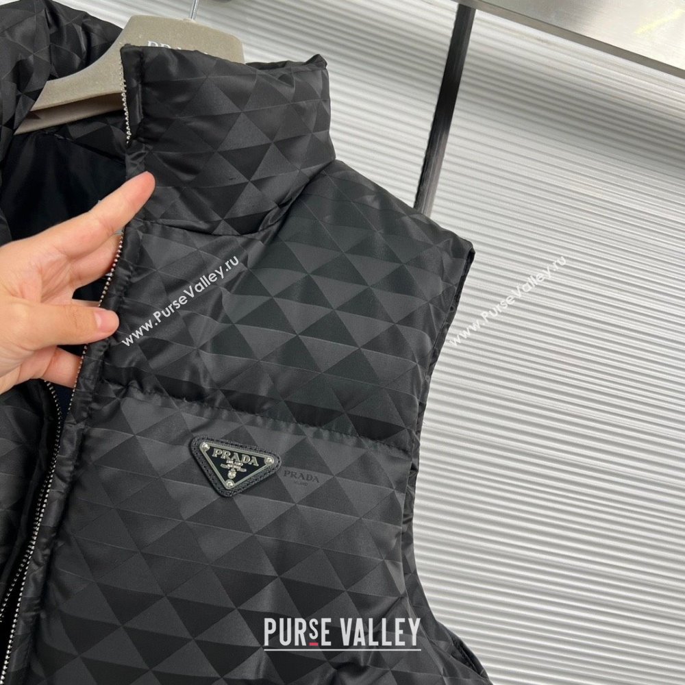 prada down vest black 2023 (QIQI-230925-35)