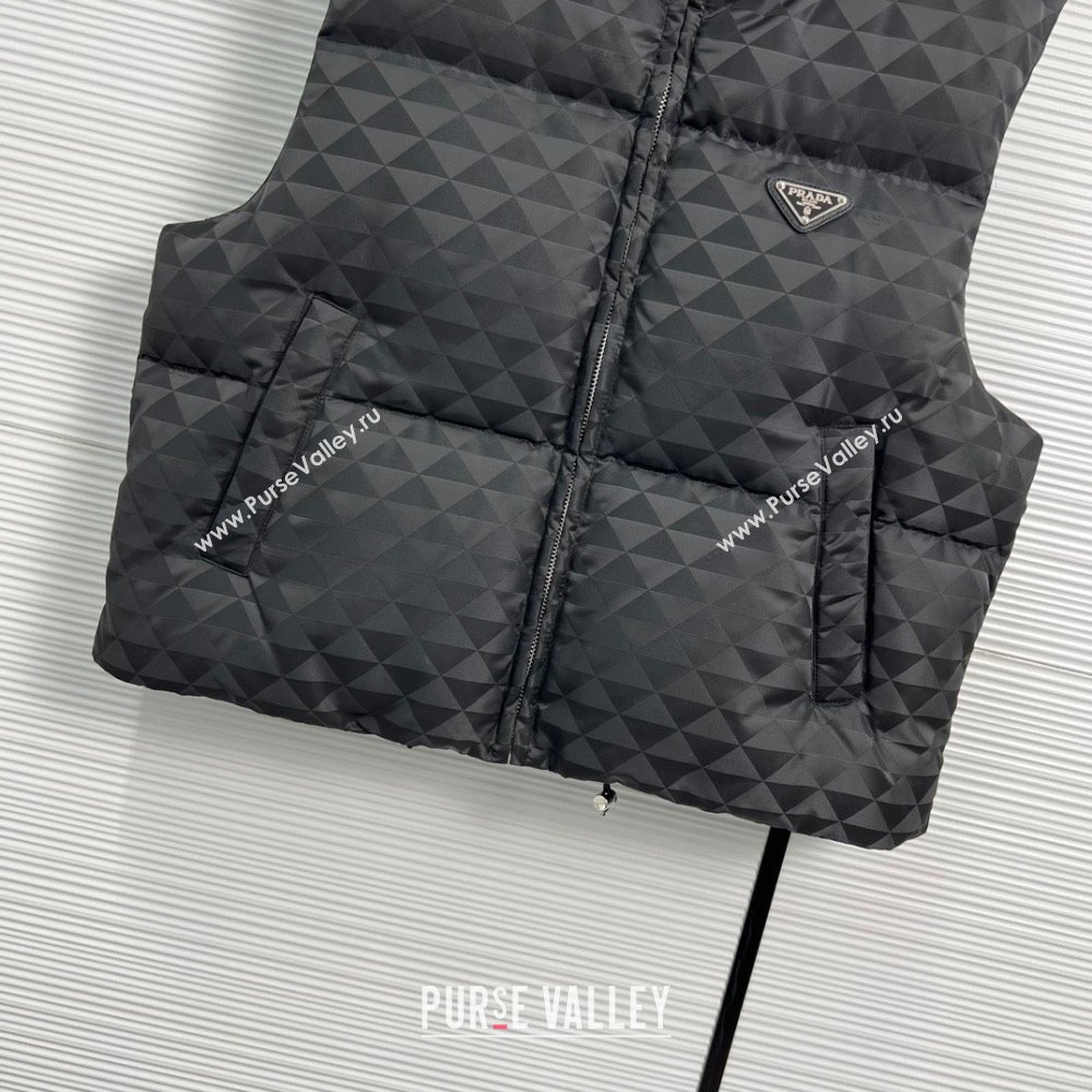 prada down vest black 2023 (QIQI-230925-35)