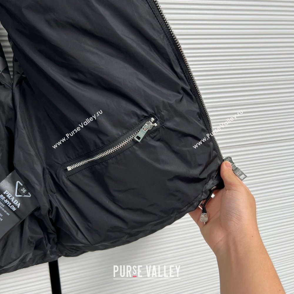 prada down vest black 2023 (QIQI-230925-35)