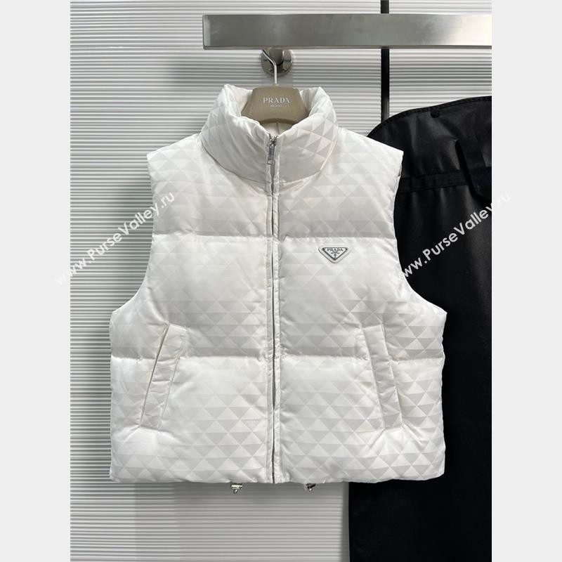prada down vest white 2023 (QIQI-230925-36)