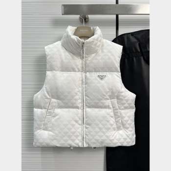 prada down vest white 2023 (QIQI-230925-36)