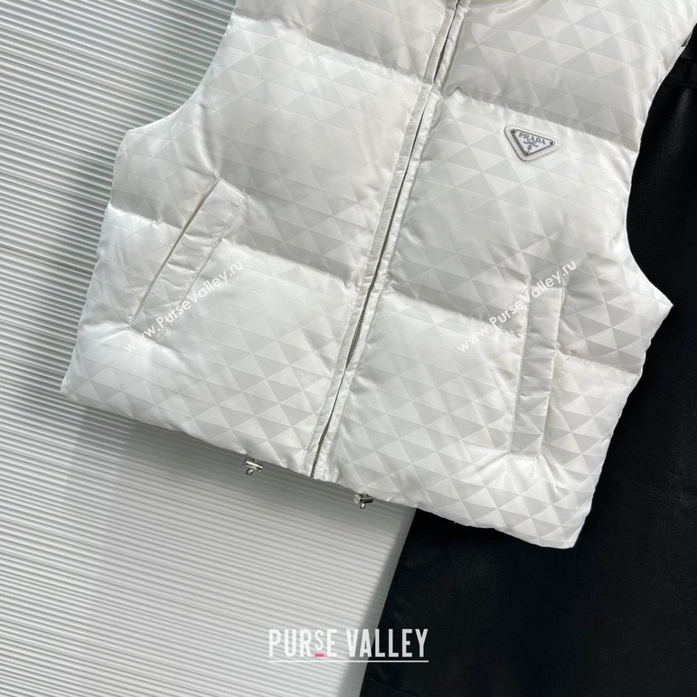 prada down vest white 2023 (QIQI-230925-36)